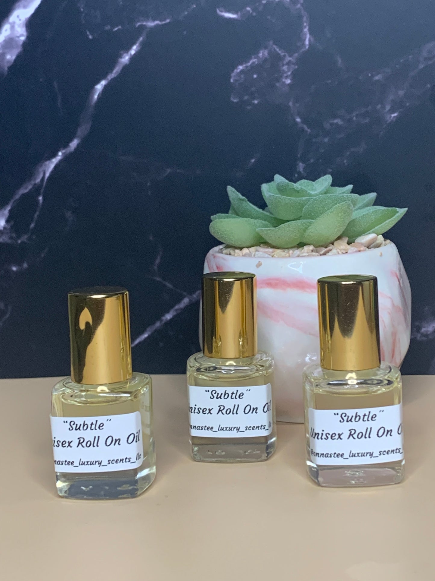 “Subtle” Unisex Therapeutic Roll On Oil