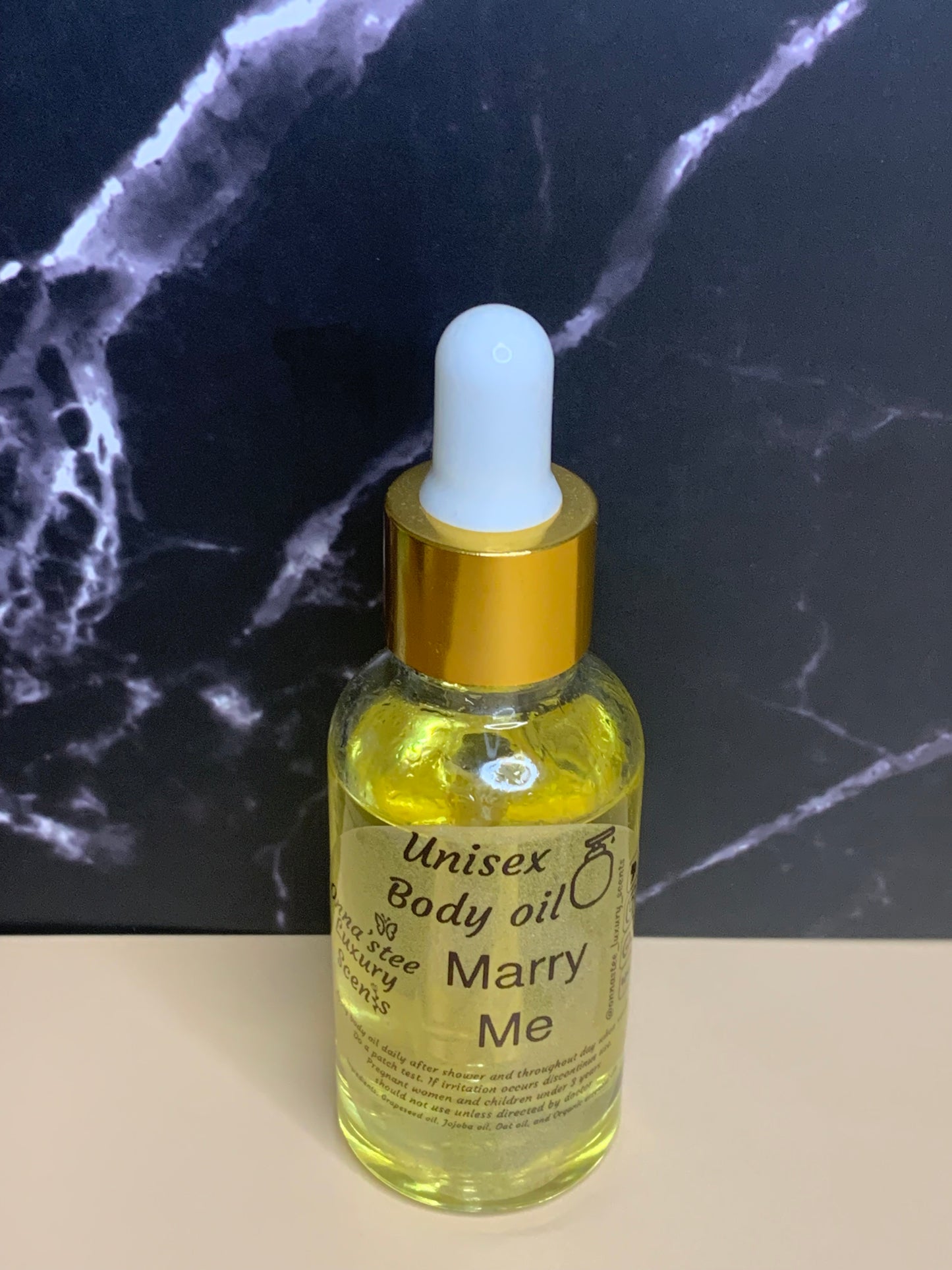 "Marry Me" Unisex Therapeutic Body Oil