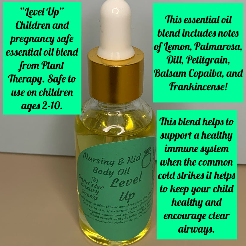 "Level Up" Mom and Babe Therapeutic Body Oil