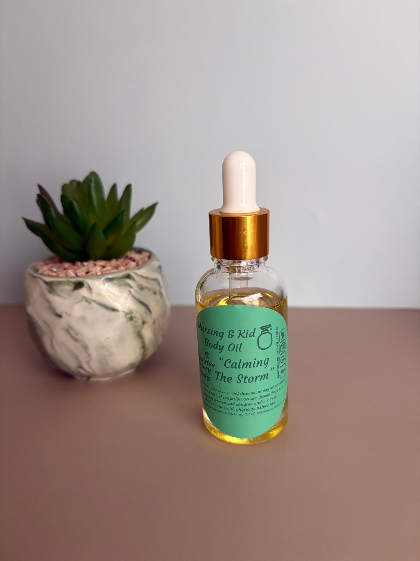 “Calming The Storm” Mom & Babe Therapeutic Body Oil