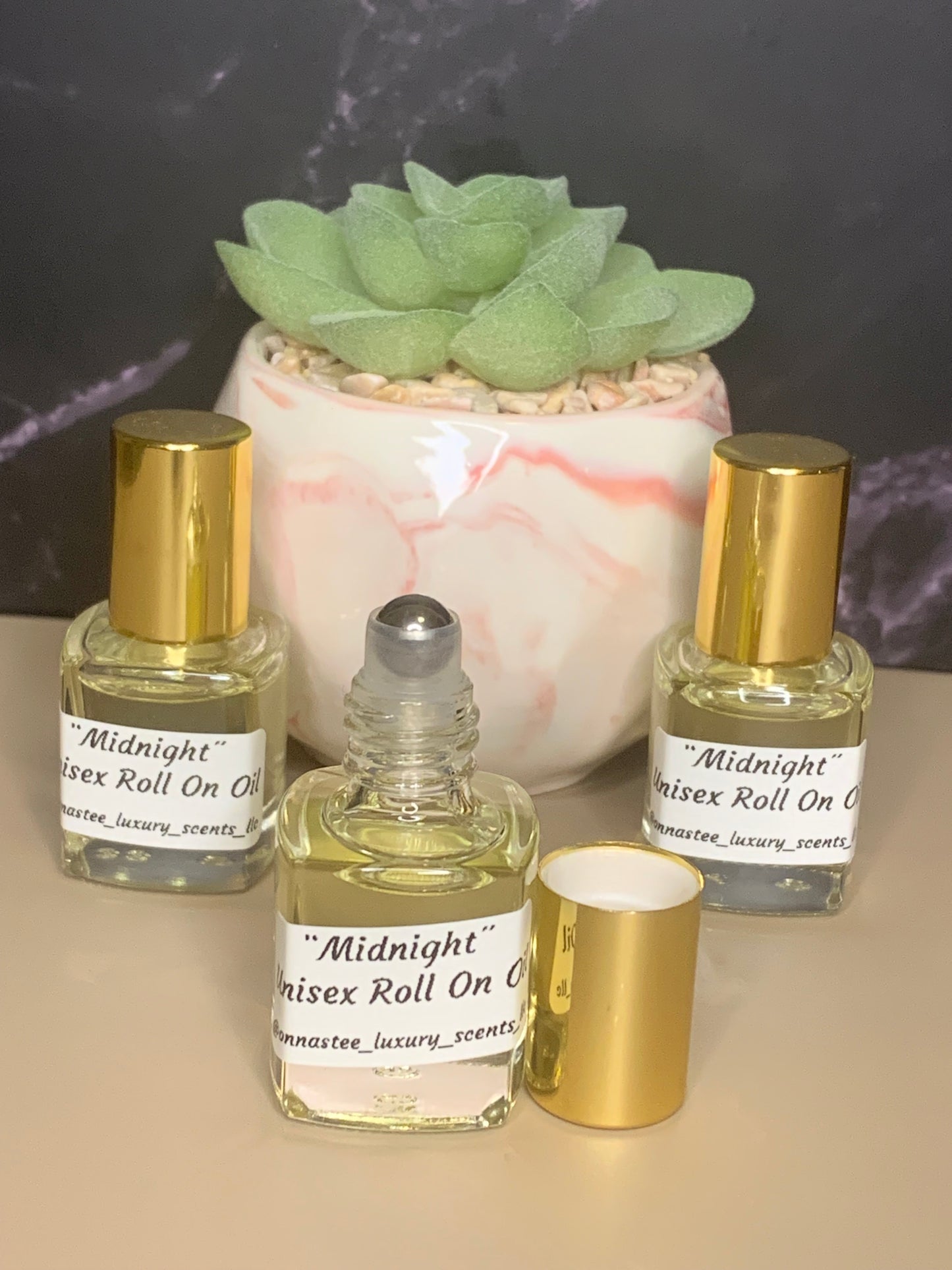 “Midnight” Unisex Therapeutic Roll On Oil
