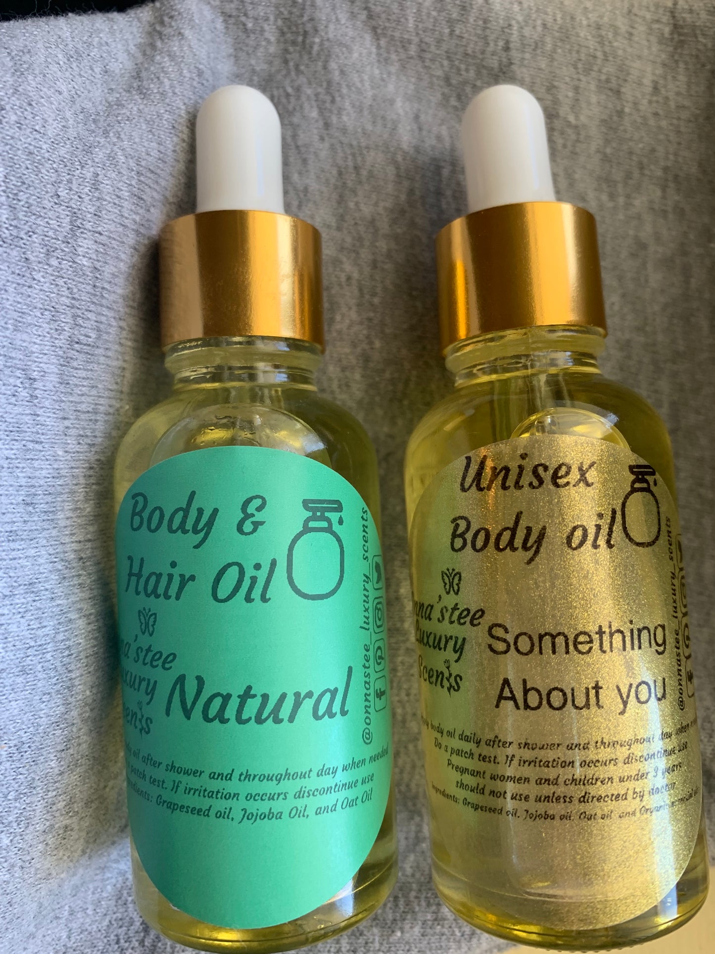 Duo 1 Oz Therapeutic Body Oils